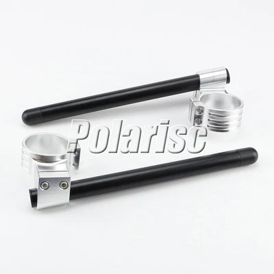 50MM High Clip Ons On Handlebar For Yamaha YZF R6S 2006-2007 HBS  - Image 1 of 4