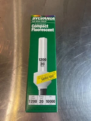 Bombilla Sylvania Dulux EL 20W CFL 2700K 82 CRI #29105 CF20EL/827/MED Foto 1 de 2