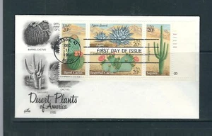 USA SC # 1945a Desert Plants FDC. Artcraft Cachet - Picture 1 of 1