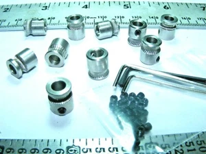 QTY10 MK8 Filament Antrieb Zahnrad Riemenscheibe RepRap 5 MM BOHRUNG 9 MM 3D PRNTR USA KOSTENLOSER VERSAND - Bild 1 von 9