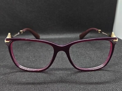 BVLGARI BV 4166 4166-B 5426 Purple 52-16-140 Made in Italy Eyeglasses - Image 1 of 4