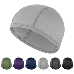 Summer Cooling Helmet Liner Sweat Wicking Skull Cap Cycling Running Beanie Hat - Picture 1 of 15