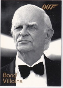 JAMES BOND IN MOTION VILLAINS F56 WILLOUGHBY GARY AS DR. CARL MORTNER