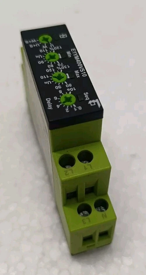 C AND S ELECTRIC TELE HAASE E1YM400VS10 MONITORING RELAY FREE DELIVERY - Image 1 of 4
