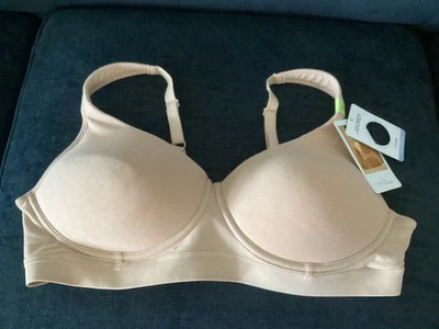 Jockey Cooling Cotton Full Coverage Lined Wirefree Bra Light - Image 1 of 3