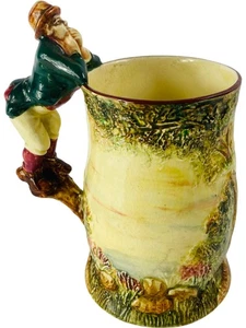 Rare Antique musical tankard jug Royal Winton Ceramic 1940 Killarney mug England - Picture 1 of 9