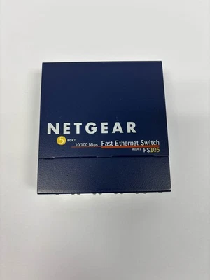 Netgear ProSafe 5 портов 10/100 быстрый коммутатор Ethernet [модель FS105] - только блок - Изображение 1 из 4