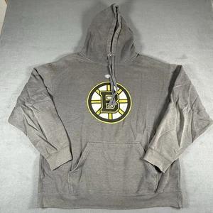 Vintage Y2K Boston Bruins Hoodie Size XL Gray - Picture 1 of 5