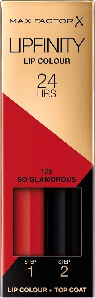 Max Factor Lipfinity Liquid Lipstick  125 So Glamorous,Free Delivery 🚚 - Image 1 of 4