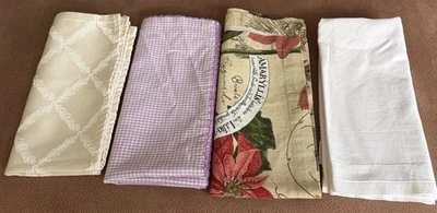 Four Square Table Toppers- Variety - Image 1 of 4