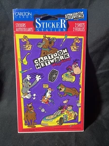 Pegatinas American Greetings Cartoon Network Wacky Racing 2 hojas nuevas 1997 - Imagen 1 de 8