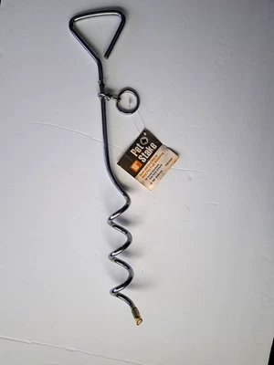 Pet Stake - 18" Tall - 360 Swivel Ring - Image 1 of 4