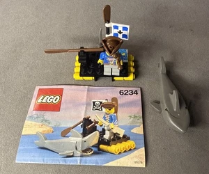 Balsa de colección LEGO 6234 Piratas Renegados 99,9% completa con instrucciones - Imagen 1 de 10