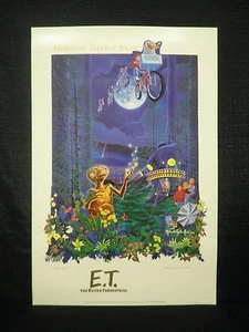 Melanie Taylor Kent ET Extra Terrestrial Movie Open Edition Lithograph - Picture 1 of 3