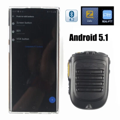 1x BT4.2 Wireless Handheld Microphone Radio For REALPTT ZELLO F25/G25 T320 3G-W7 - Image 1 of 4