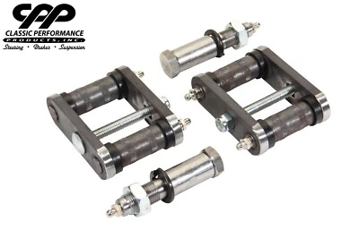 Chevy 3100 GMC 1955-59 camioneta hoja delantera resorte pin y grillete kit de herrajes Foto 1 de 4