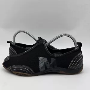 Merrell Shoes Barrado Minimalist Black Zip Mesh & Leather Women's US Size 8 - Picture 1 of 20