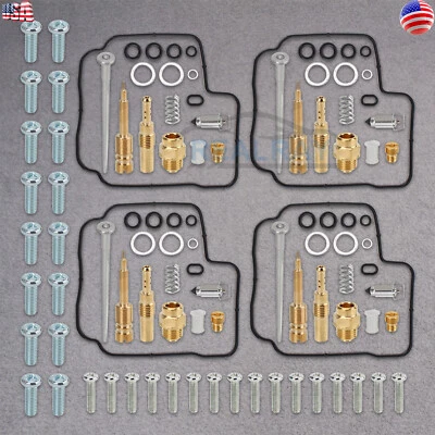 New Carburetor Repair Kit For Honda CBR600F & CBR600 Hurricane 600 1987 88 1989 - Image 1 of 4