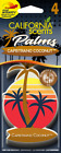5x California Scents Car Palm Capi Coconut 4er
