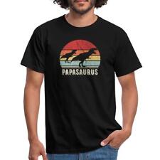 Papasaurus T-Rex Papa Geschenk Vatertag Vatertagsgeschenk Männer T-Shirt