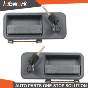Labwork Outside Exterior Door Handle With Locks Set Kit For Volvo VNL Truck - Picture 1 of 14
