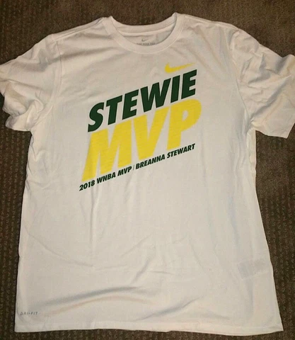 Nike Breanna Stewart MVP T-shirt Seattle Storm 2018 Size XL Brand New Cover