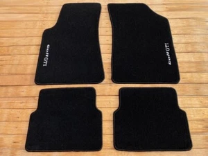 For VW Golf GTI Mk2 Custom floor mats carpet black Set 4 piece 1985-92 - Picture 1 of 4