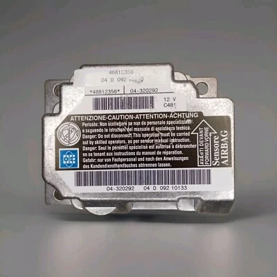 CENTRALINA AIRBAG LANCIA LYBRA 99-05 NOS 46812356 NUOVA ORIGINALE - Immagine 1 di 4