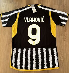 2023/24 Juventus Home #9 Vlahovic XL Soccer Jersey