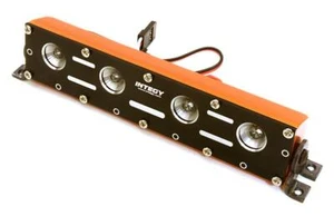 Realistic Roof Top LED Light Bar w/Metal Housing 125x18x27mm for 1/10, 1/8 & 1/5 - Picture 1 of 1