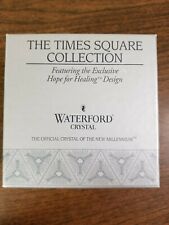 Waterford Times Square Collection 2002 Hope for Healing Ball Ornament, bad box*