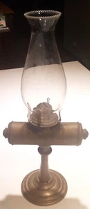 VERY RARE CONVERTIBLE BRASS OIL LAMP SEE PICTURES - Picture 1 of 10