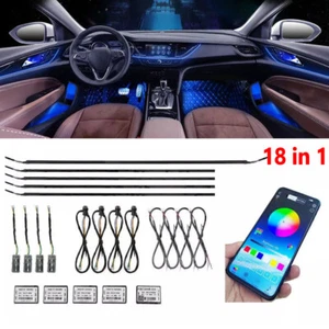 12-Color Interior Door Ambient Light for BMW E90 E92 E39 E60 E61 M5 E70 - Picture 1 of 20