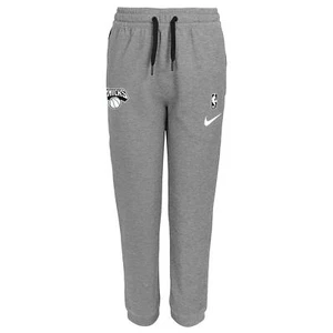 Nike NBA Youth (8-20) New York Knicks Heathered Grey Showtime Pants - Picture 1 of 7