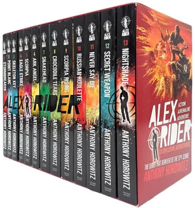 Alex Rider The Complete Missions by Anthony Horowitz:13 Books Box Set -Paperback - Picture 1 of 5