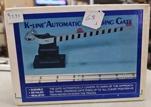 K-Line, K-123, Automatic Crossing Gate. NIB (12L) - Picture 1 of 3