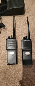 Motorola MT6000E Radios x 2 and Charger - Picture 1 of 5