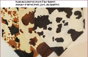 WesternTable Runner Coutnry Ranch Stil Tierdruck Esszimmer Nachtständer - Bild 1 von 5