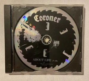 Coroner - About Life Noise International 1991 CD SINGLE USDJ-44887-2 - Foto 1 di 6