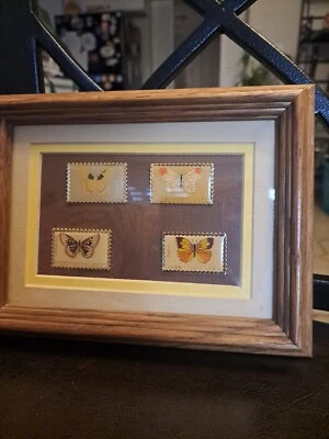 Estampillas de mariposas de metal Foto 1 de 2