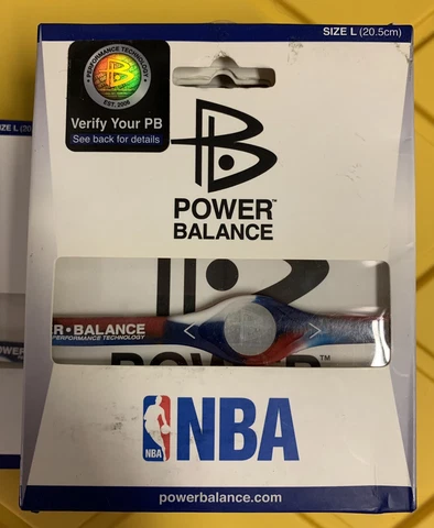 Lot of (11) NIB Detroit Pistons NBA Power Balance Bracelet - Large Cover
