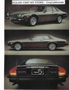 1976 Jaguar XJ-S two page vintage print ad: "Jaguar unleashes a new breed." - Picture 1 of 2