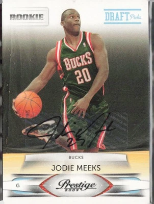 2009-10 Panini Prestige Auto #171/699 Jodie Meeks #239 Rookie Milwaukee Bucks - Image 1 of 2