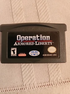 Gameboy Advance GBA Operation Armored Liberty Authentic, Tested, Working - Picture 1 of 2