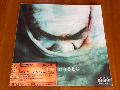 DISTURBED THE SICKNESS LP *EU* REPRISE PRESS VINYL 2015 REISSUE New - Image 1 of 2