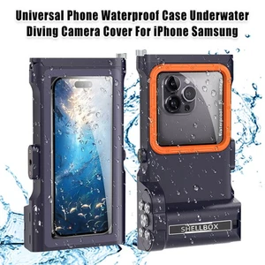 Universal Underwater Diving Waterproof Case Cover for 4.9 to 6.9 inches Phone - Picture 1 of 21