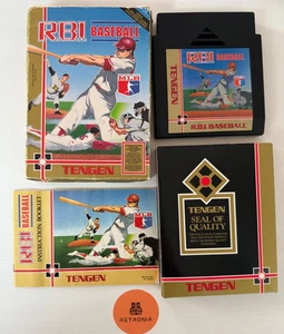 RBI Baseball Nintendo Nes Spiel NTSC USA Version OVP mit Handbuch komplett CIB - Bild 1 von 14