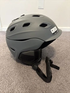 Smith Vantage Round Contour Fit Ski Snowboard Helmet Matte Charcoal Size M - Picture 1 of 9