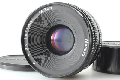 No US Duty [Exc+5] Mamiya G 75mm f/3.5 L Lens For New Mamiya 6 Six From JAPAN - Image 1 of 4