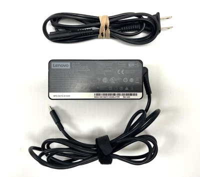 Genuine Lenovo 65W ThinkPad Charger 20V 3.25A Type-C USB ADLX65YDC2A AC Adapter - Image 1 of 4